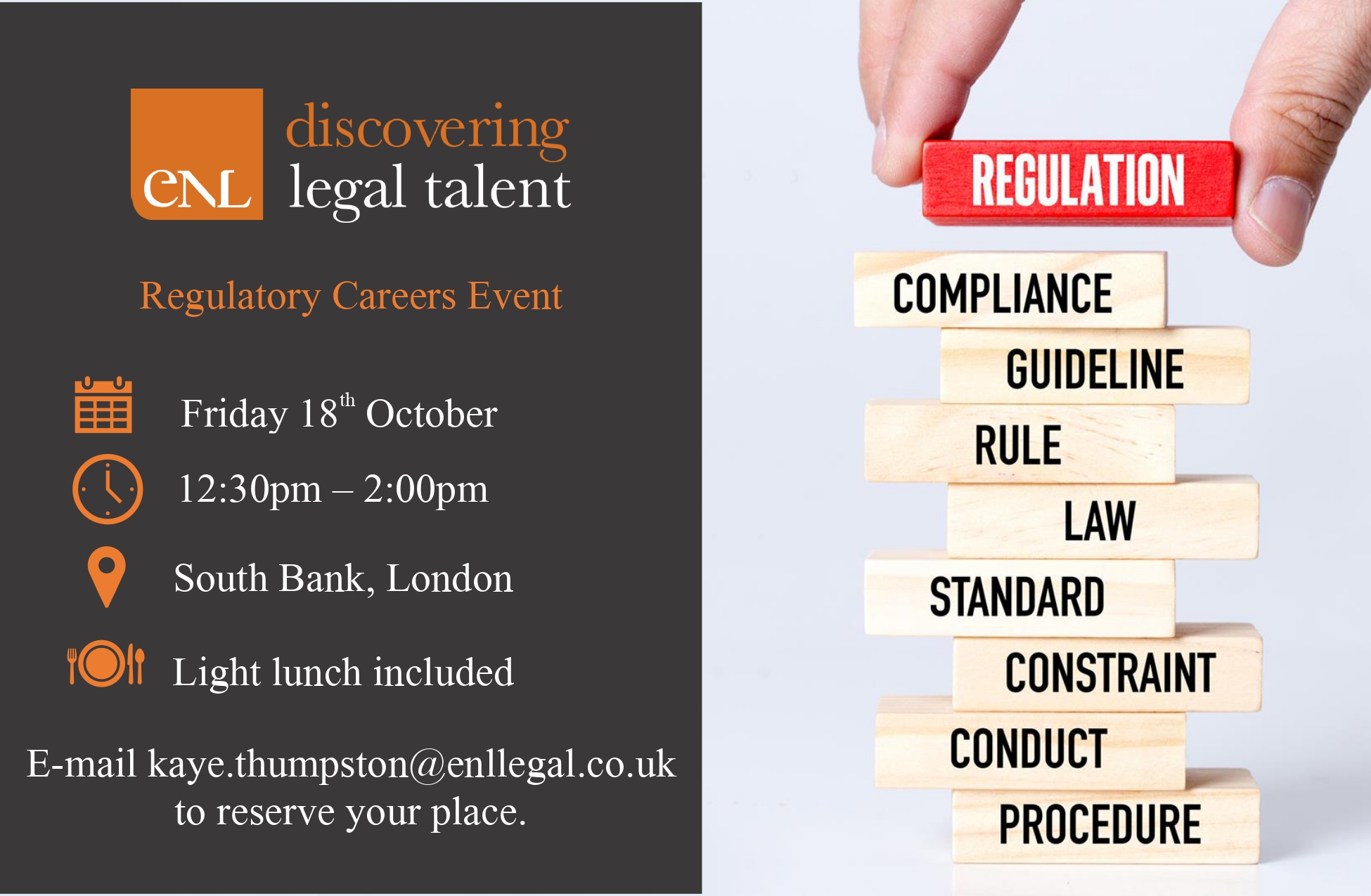 Regulatory Career Event